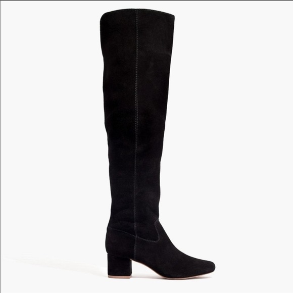 Madewell Shoes - Madewell walker suede over the knee high boots